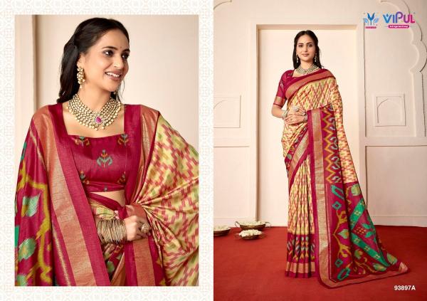 Vipul sentosa silk vol 10 saree wholesale price clothes
